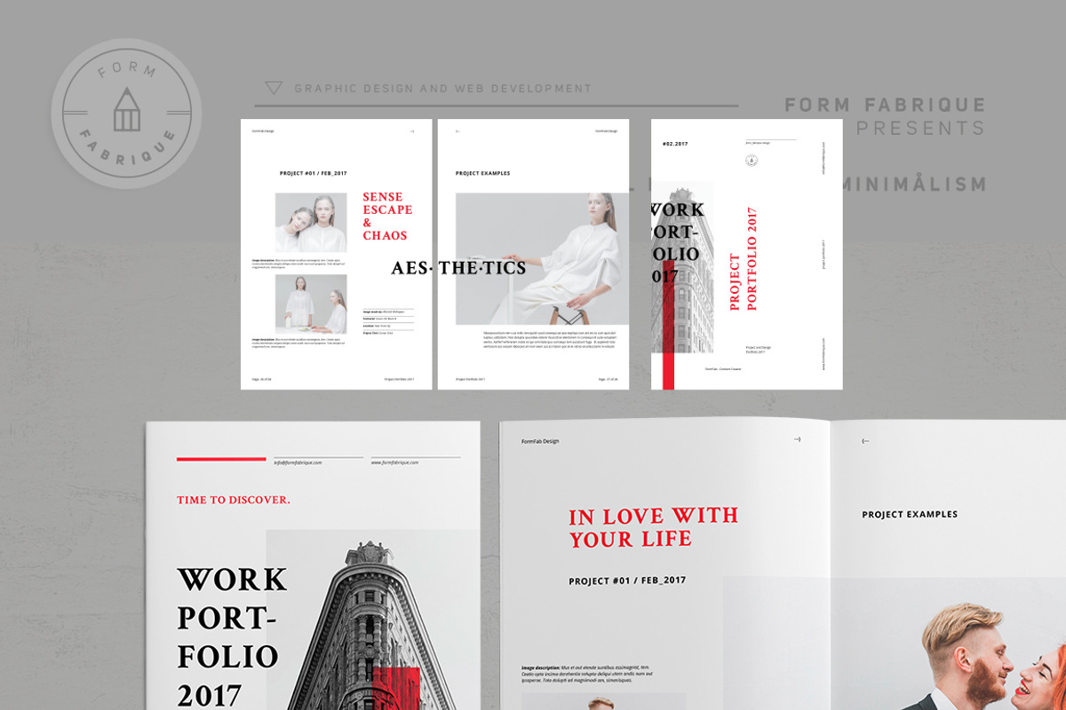 Crimson Project Portfolio, a Brochure Template by Form Fabrique (Photo 17 of 17)