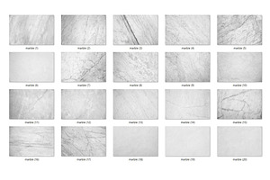 20 White Marble Texture HQ