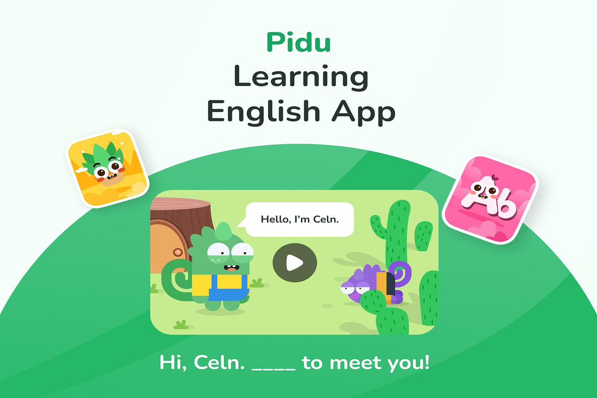 Pidu - Learning English App UI Kit, an UI Kit Template by Lumina_ui_ux202 (Photo 1 of 4)