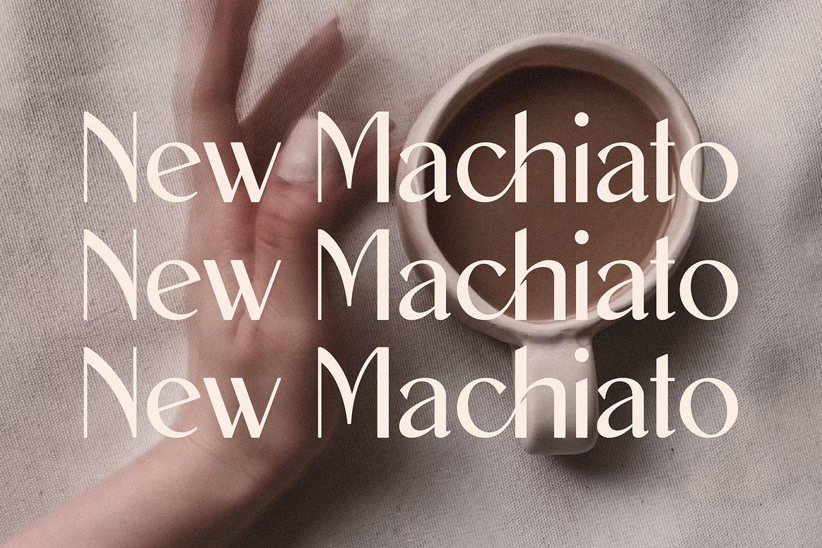 New Machiato Classy Sans Serif, a Sans Serif Font by Storytype Studio (Photo 10 of 15)