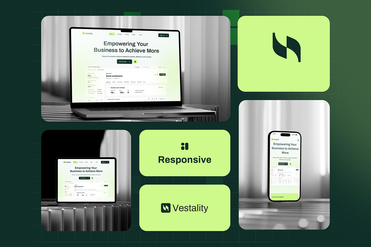 Business SaaS Landing Page preview 3