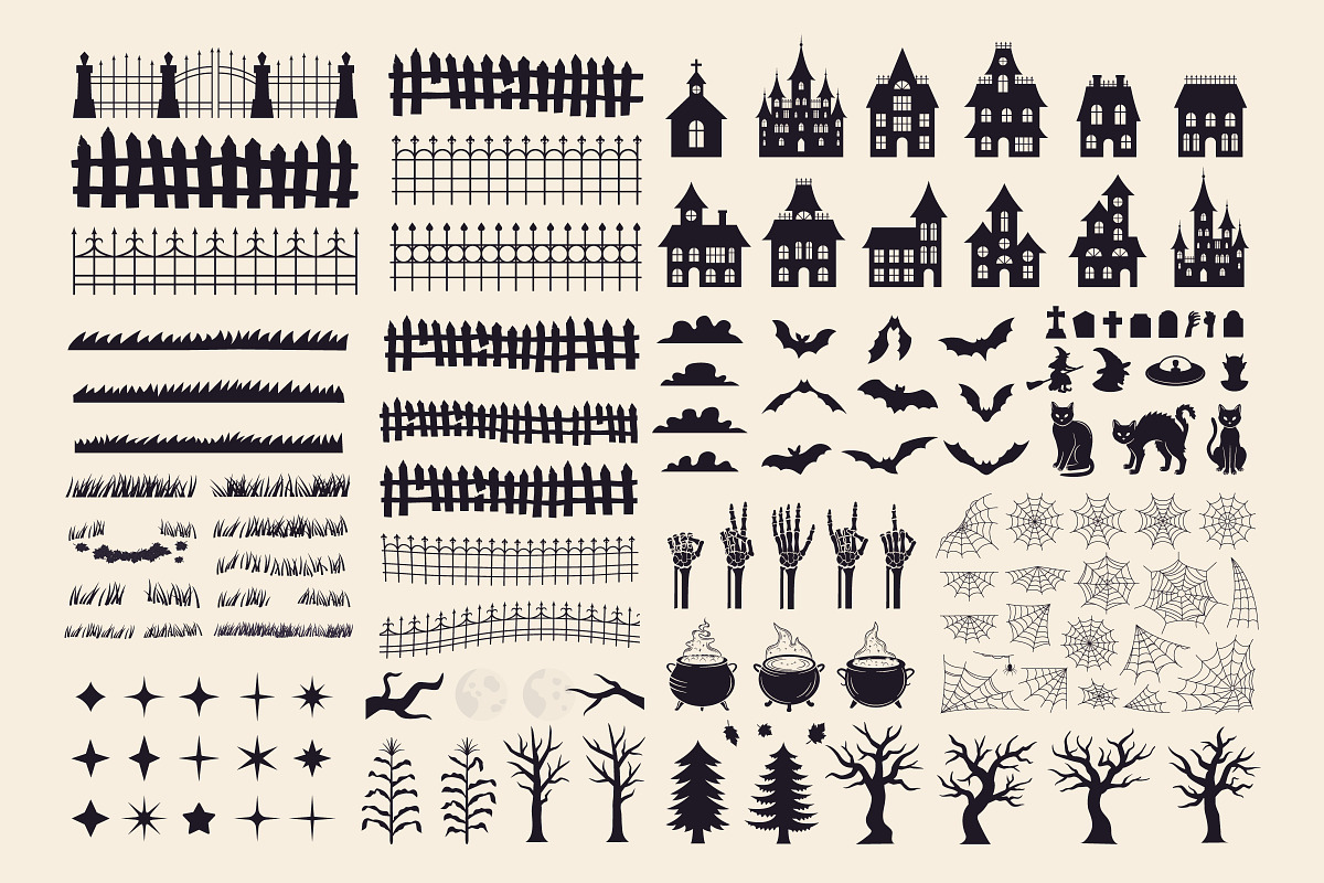 Halloween Graphics Bundle, an Object Graphic by DenysHolovatiuk (Photo 14 of 18)