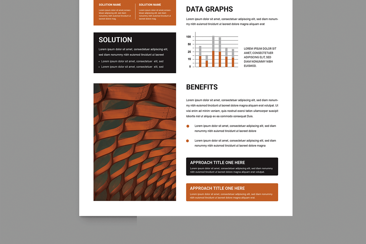 Case Study Template, a Stationery Template by MightyDesign (Photo 5 of 8)