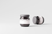 Food Jar Packaging Mockup, a Cups & Container Mockup by pmvch (Thumbnail 4 of 10)