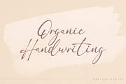 Obviate organic script, a Script Font by Only Fonts (Thumbnail 5 of 10)