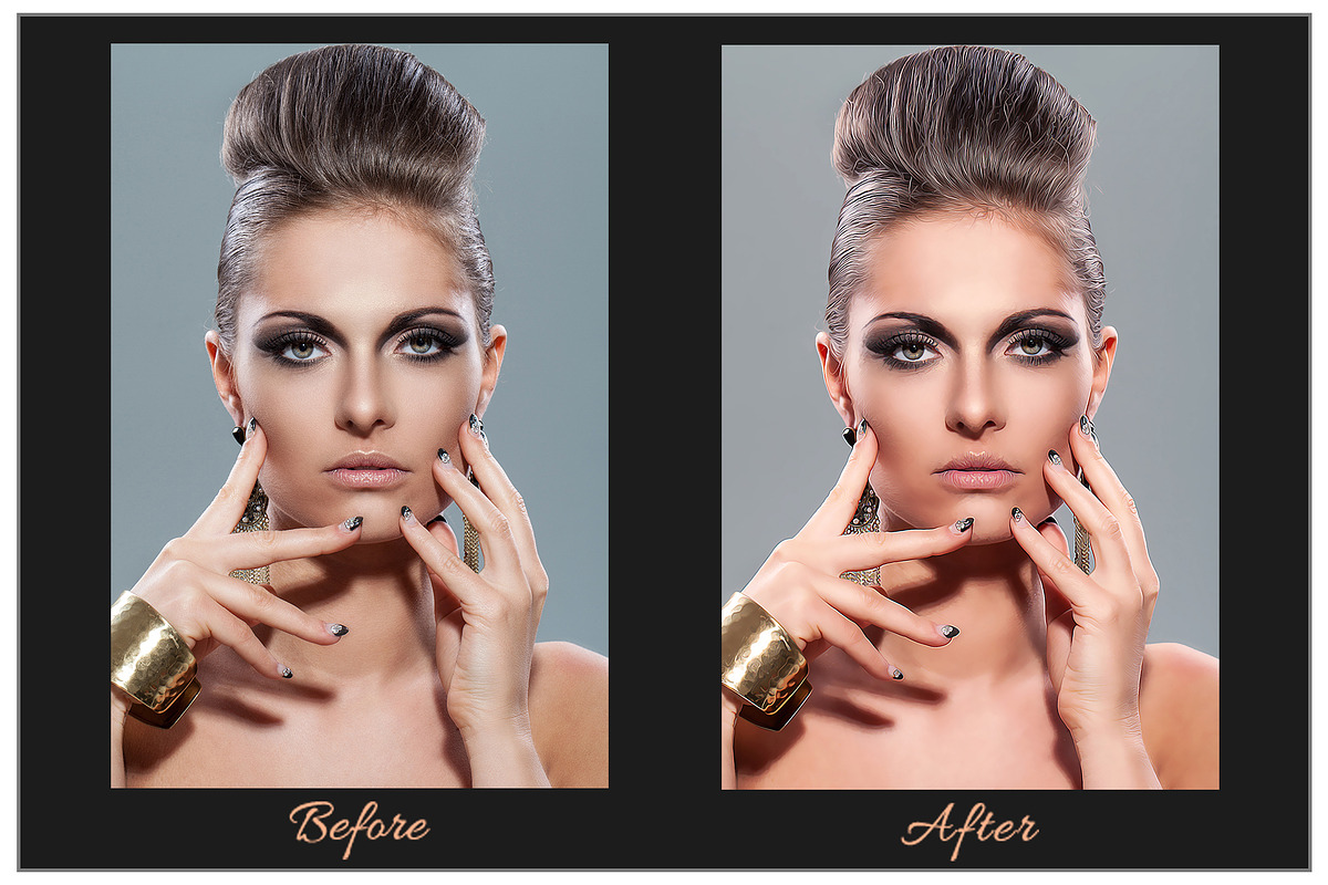 Beauty Paint Photoshop Action, an Action Add-On by CraftingStudio (Photo 2 of 7)