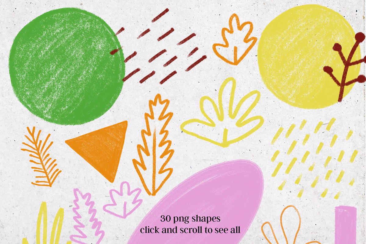 Artsy line drawings and shapes, an Illustration by Negative Space (Photo 4 of 9)