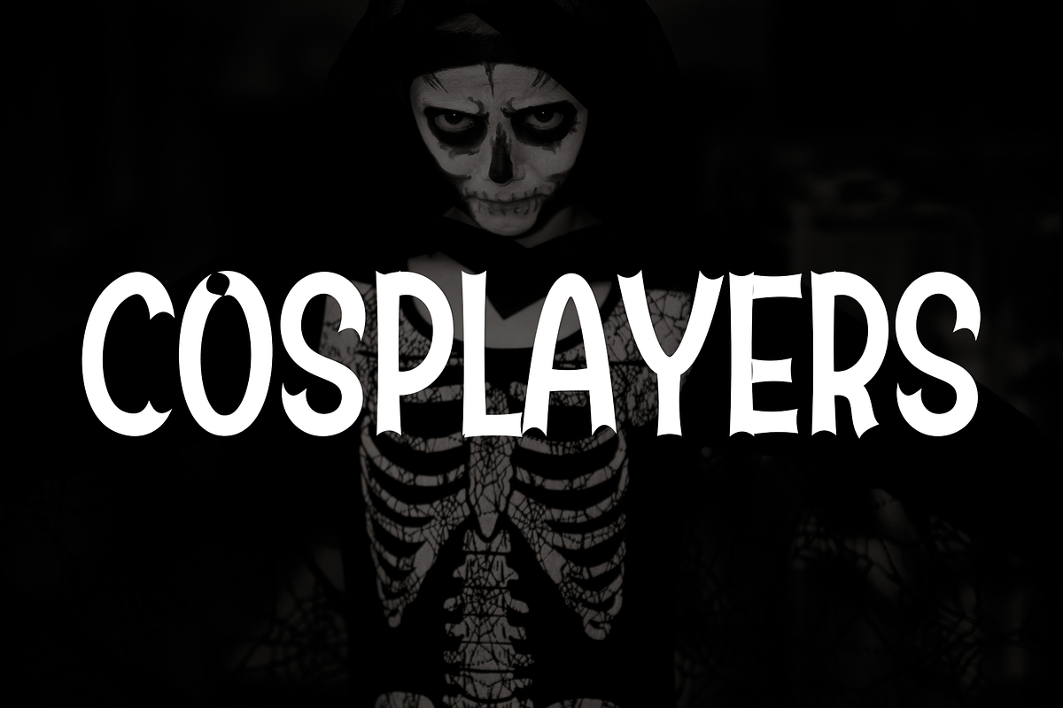 Hallo Scary, a Sans Serif Font by FreshTypeINK (Photo 8 of 8)