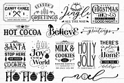 Farmhouse Christmas Sign Mega Pack, a Graphic by CraftlabSVG (Thumbnail 4 of 17)