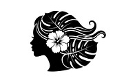 Floral Woman Face Silhouette Bundle, an Illustration by jahid234 (Thumbnail 12 of 31)