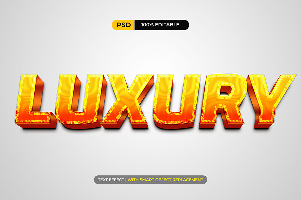 3D Text Effect Editable Vol. 3, a Layer Style Add-On by Modaldesain (Photo 7 of 8)