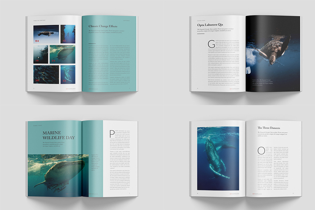 A5 Wildlife Magazine, a Magazine Template by Bookrak Graphic Design (Photo 2 of 7)