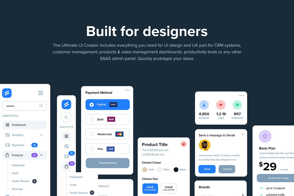 The Ultimate UI Creator, a Templates & Theme by KL-Webmedia (Photo 3 of 6)