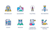 96 Science icons, an Outline Icon by vectorstank (Thumbnail 7 of 14)