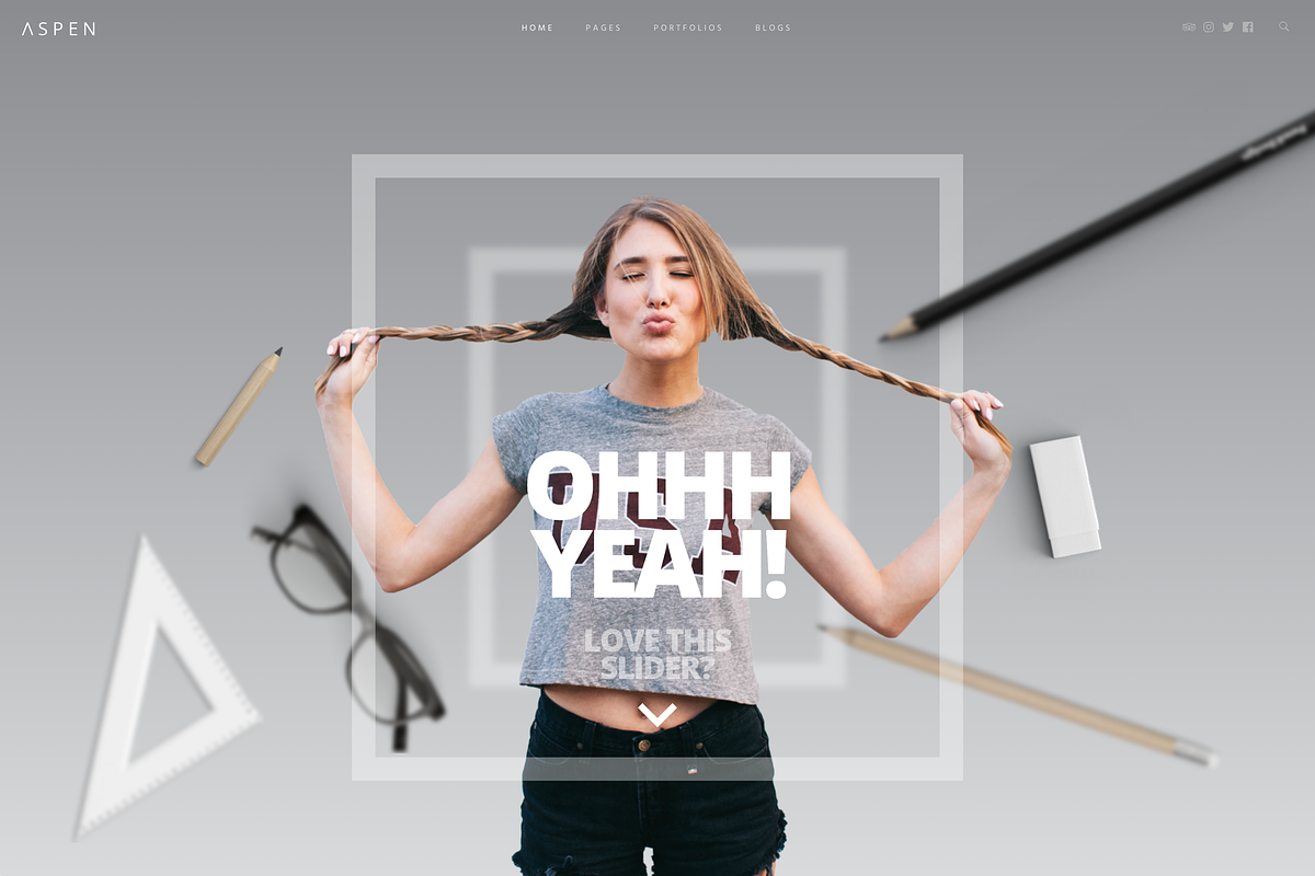 Aspen - Minimalist WordPress Theme, a WordPress Template by treethemes (Photo 2 of 13)