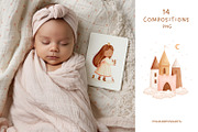 The Little Princess baby collection, a Decorative Illustration by polikarpovaart (Thumbnail 8 of 20)
