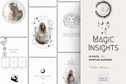 White Spiritual Instagram Stories, a Social Media Template by Under My Cozy Roof (Thumbnail 1 of 10)