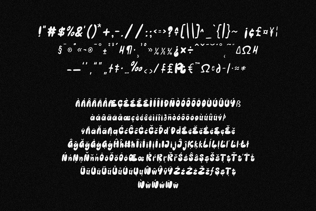 JellyFish - Groovy Bubble Font, a Symbol Font by Typeparties (Photo 10 of 10)