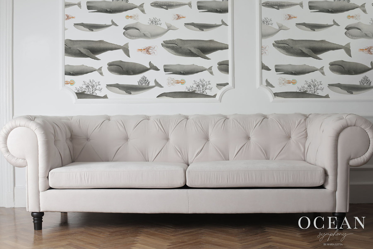 Ocean Symphony vintage design set, an Object Graphic by Beauty Drops (Photo 3 of 13)