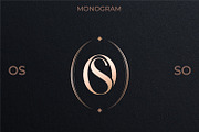 OS SO Wedding Monogram Logo, a Branding & Logo Template by LogoAV (Thumbnail 1 of 6)