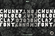 Space Clay - Chunky Display Font, a Slab Serif Font by CozyPersimmon (Thumbnail 4 of 5)