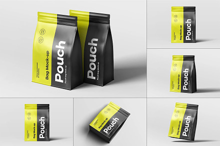 Protein Pouch Bag Mockup