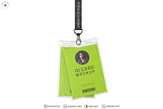 ID Card with Lanyard Mockup, a Product Mockup by SmokyPixels (Thumbnail 4 of 5)