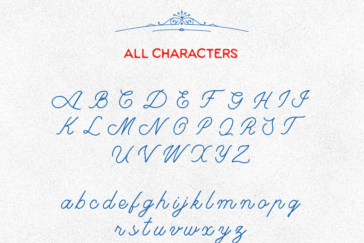 Colombia Monoline Script preview 5