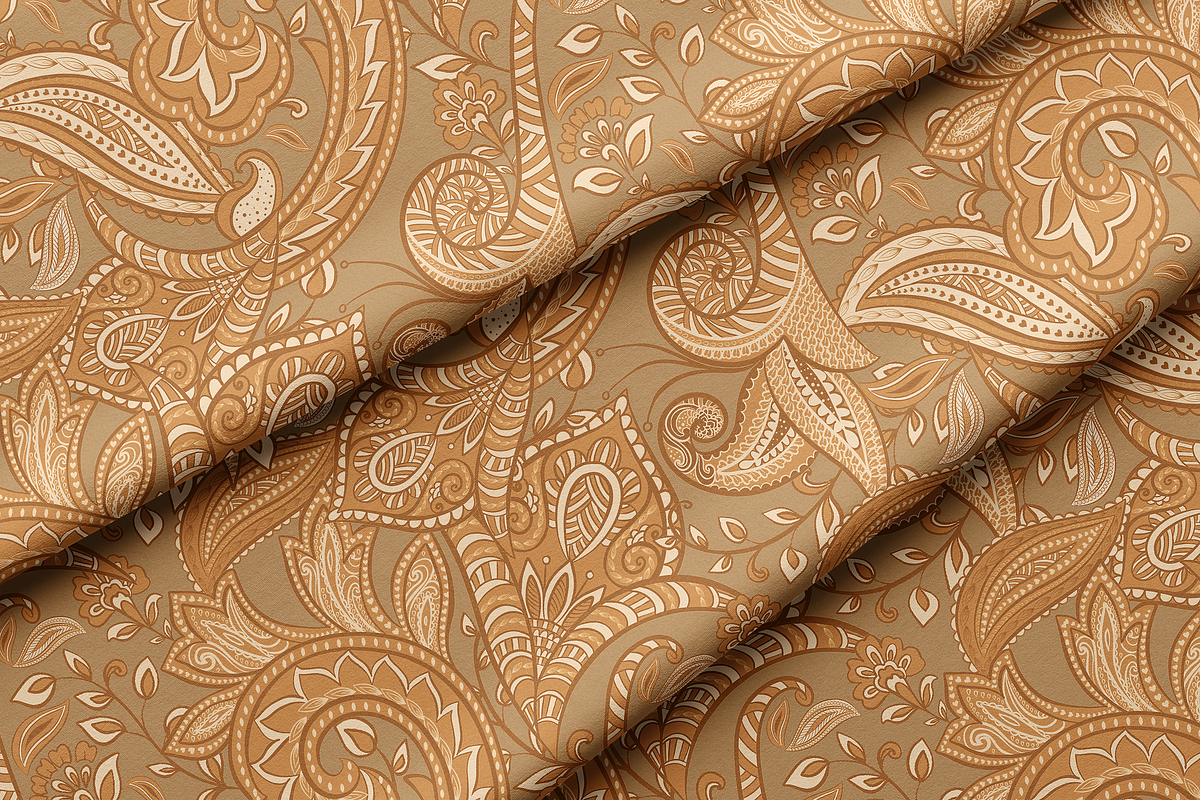 Indian Paisley Pattern, a Pattern Graphic by Lady Bruniere Design (Photo 7 of 11)