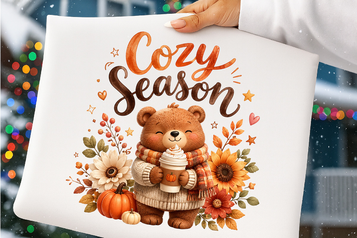 Fall Sublimation Designs PNG, a Work Illustration by SinaCreation (Photo 2 of 5)