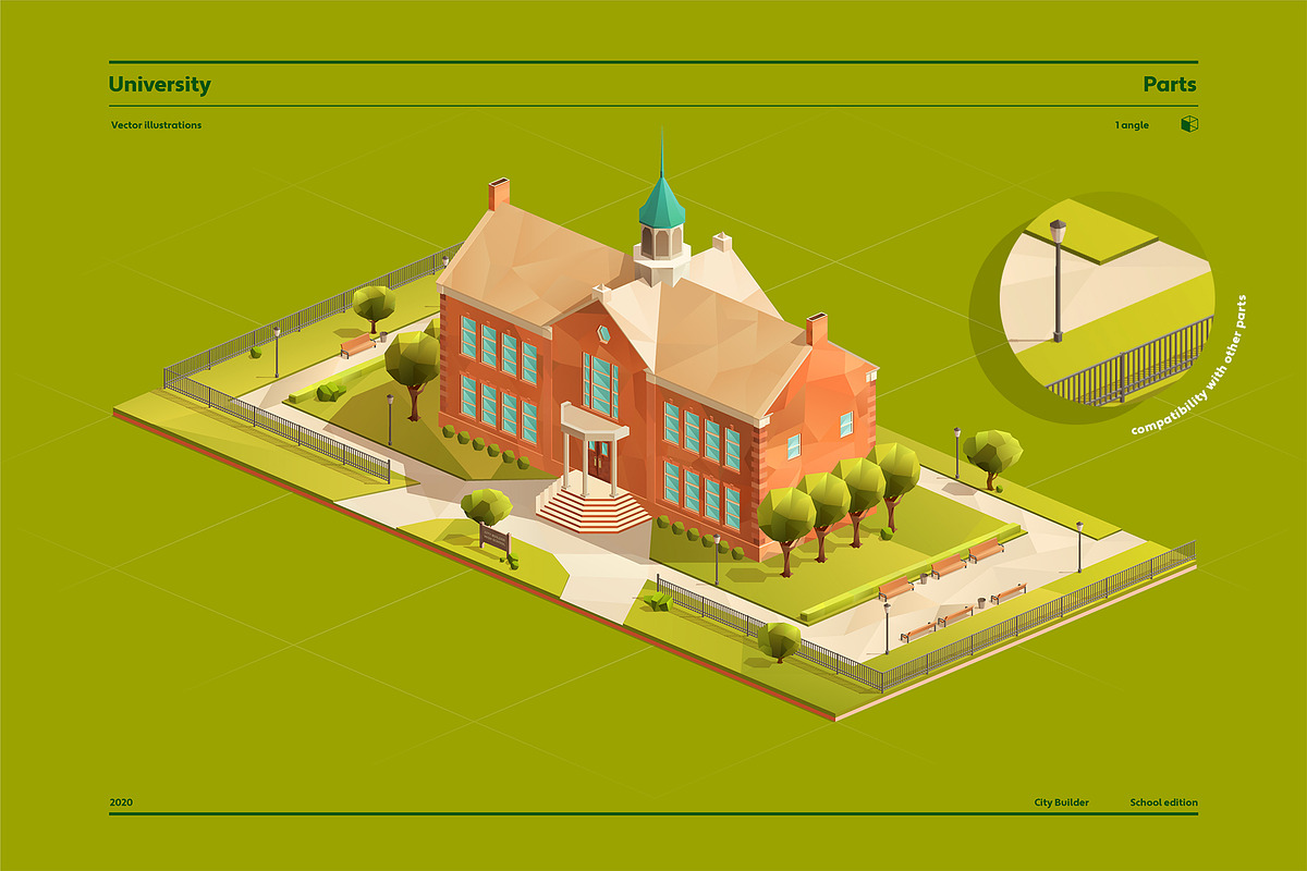 Schools City builder, an Education Illustration by blauananas (Photo 2 of 21)