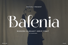 Balenia - Modern Elegant Serif Font