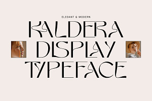 Kaldera - Modern Sans Serif Display