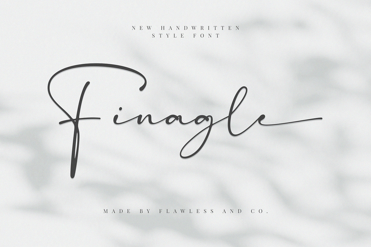 Southerns - Handwritten Script Font, a Script Font by Flawless And Co (Photo 2 of 10)