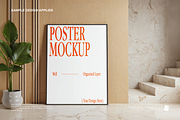 Minimalist Black Frame Mockup Vol 1, a Household Mockup by DOBE Studio (Thumbnail 5 of 10)