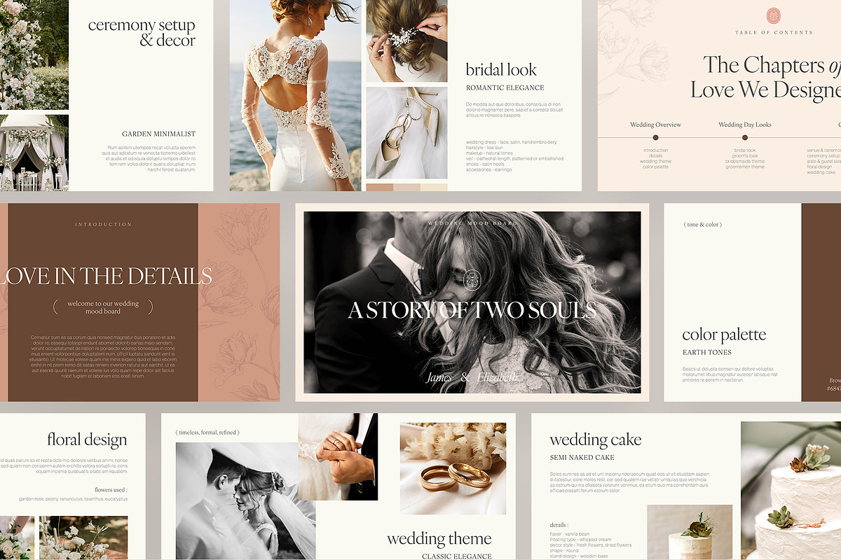 Wedding Mood Board Template, a Brochure Template by BrandPacks (Photo 6 of 6)