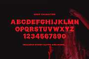 Blood Melt - Horror Hisplay, a Serif Font by Brand_Hero (Thumbnail 3 of 10)