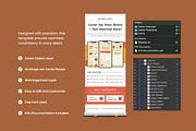 3 Set Mobile App Roll Up Banner, a Stationery Template by trabaskriya (Thumbnail 3 of 4)