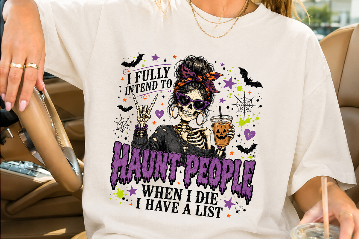 Haunt People On My List PNG, a Seasonal Illustration by Creative Art (Photo 2 of 3)