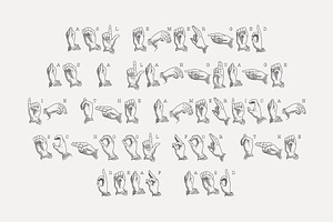 ASL Line Font