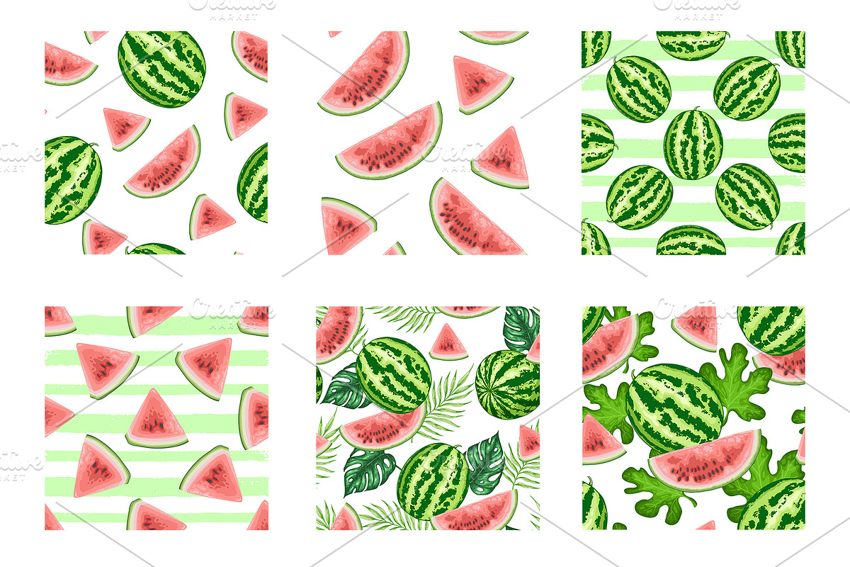 Sweet Watermelon Design Kit, a Food Illustration by Artspace (Photo 2 of 4)