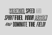 Victory Striker - Font Duo, a Sans Serif Font by ahweproject (Thumbnail 7 of 12)