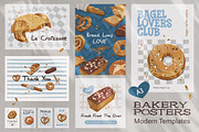BAKERY POSTERS | Modern Templates, a Graphic by svetlana.belaia (Thumbnail 1 of 7)