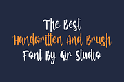 Drescode Typograph Font, a Handwritten Font by QR Design Studio (Thumbnail 4 of 8)