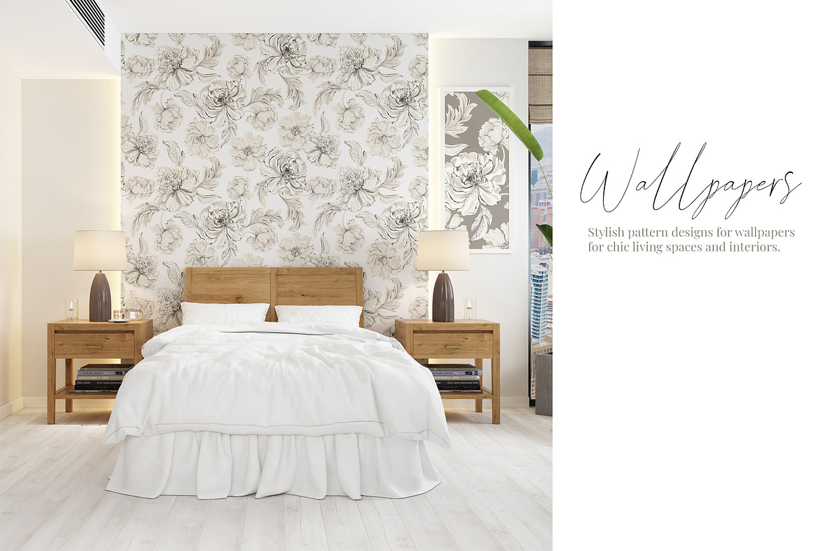 Midnight Blossom, a Background Graphic by HannaStudio (Photo 3 of 10)