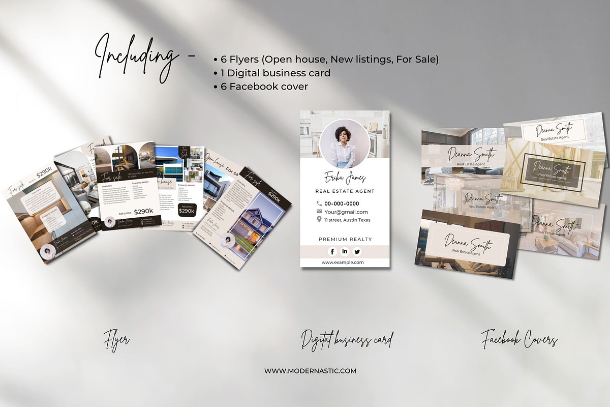 Mega Real Estate Bundle For Agents, a Brochure Template by Modernastic - Canva (Photo 4 of 9)