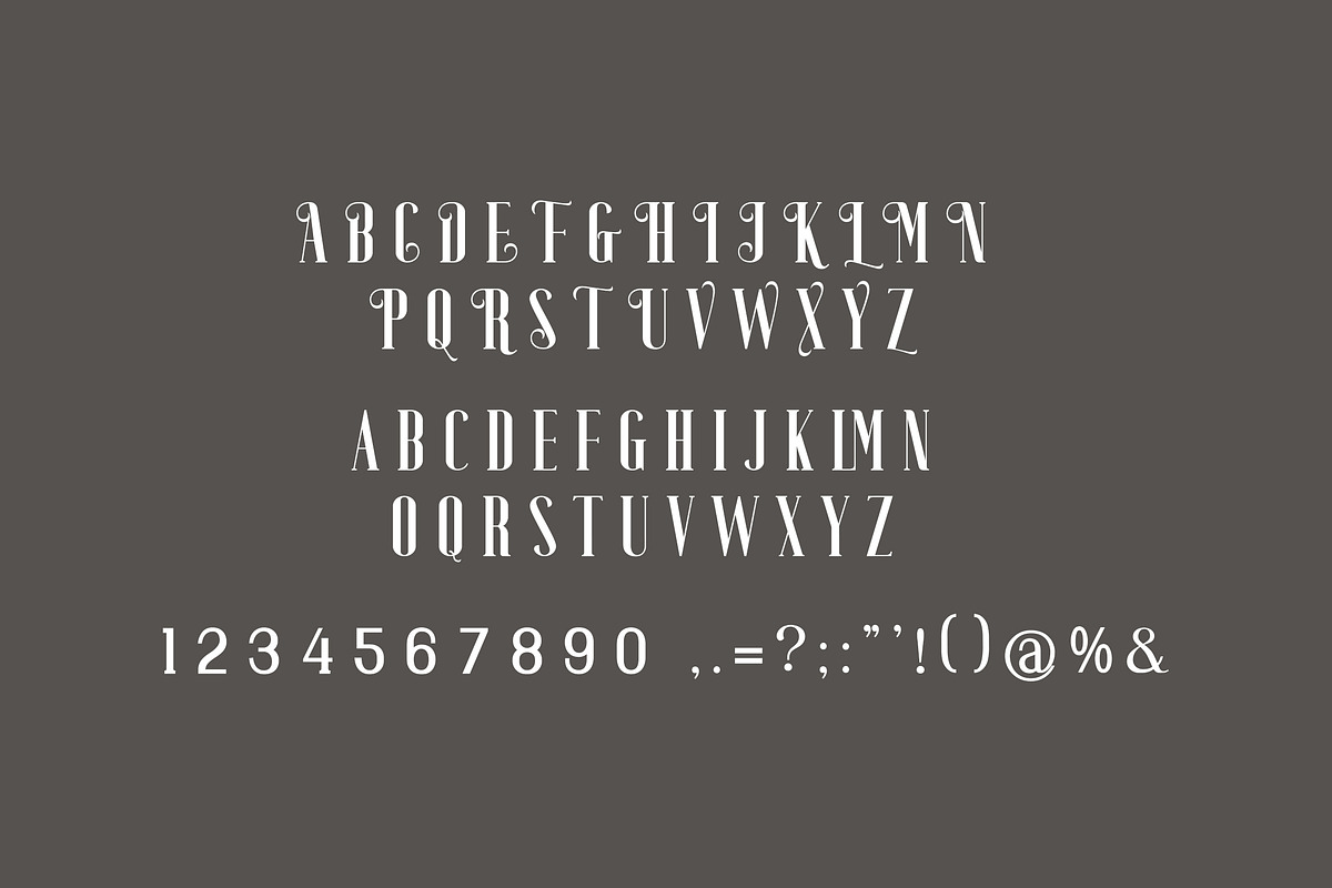 Zanie Brovia Display Serif Font, a Serif Font by UICreative (Photo 2 of 6)