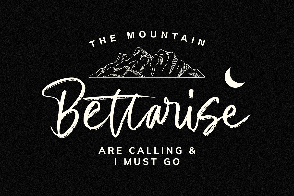 Twilight stroke | Brush Script Font, a Script Font by Jolicia Type (Photo 4 of 10)