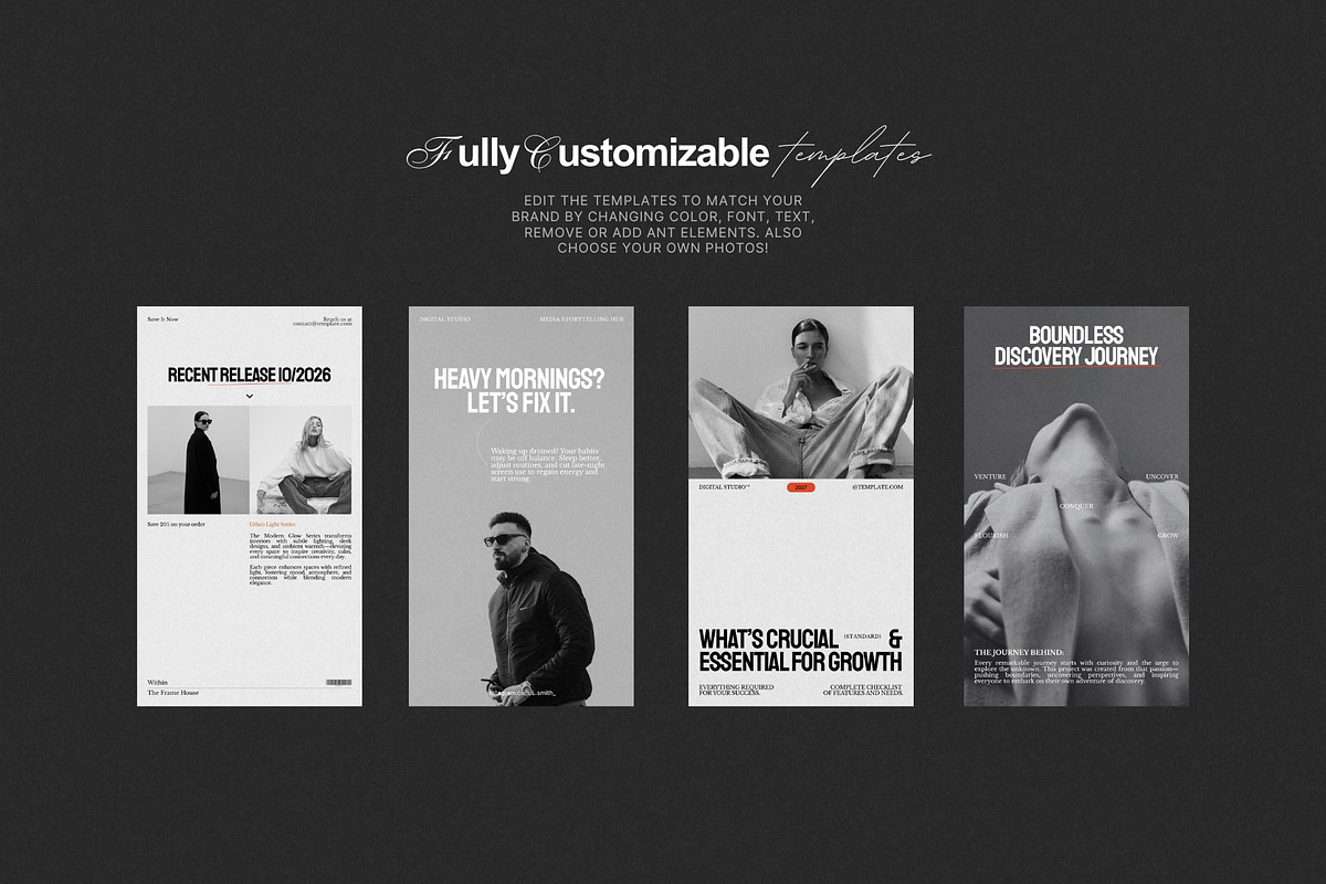 Instagram Marketing Story Bundle, a Social Media Template by Pixel Grid (Photo 7 of 8)