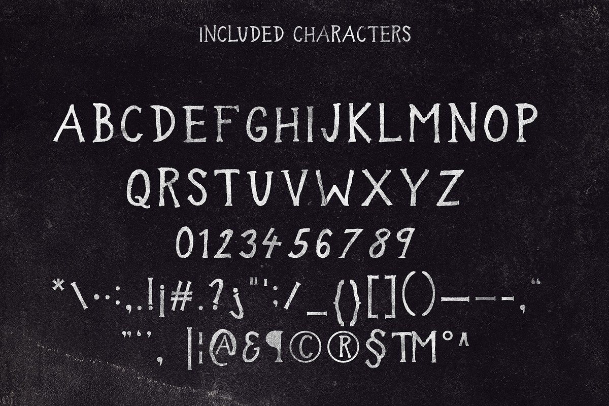 Display font In the wood font, a Font by Itsmesimon (Photo 2 of 4)